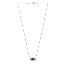 Load image into Gallery viewer, Double Eye Necklace  | Black Spinel
