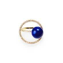 Load image into Gallery viewer, Orb Ring  | Lapis Lazuli
