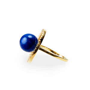 Orb Ring  | Lapis Lazuli
