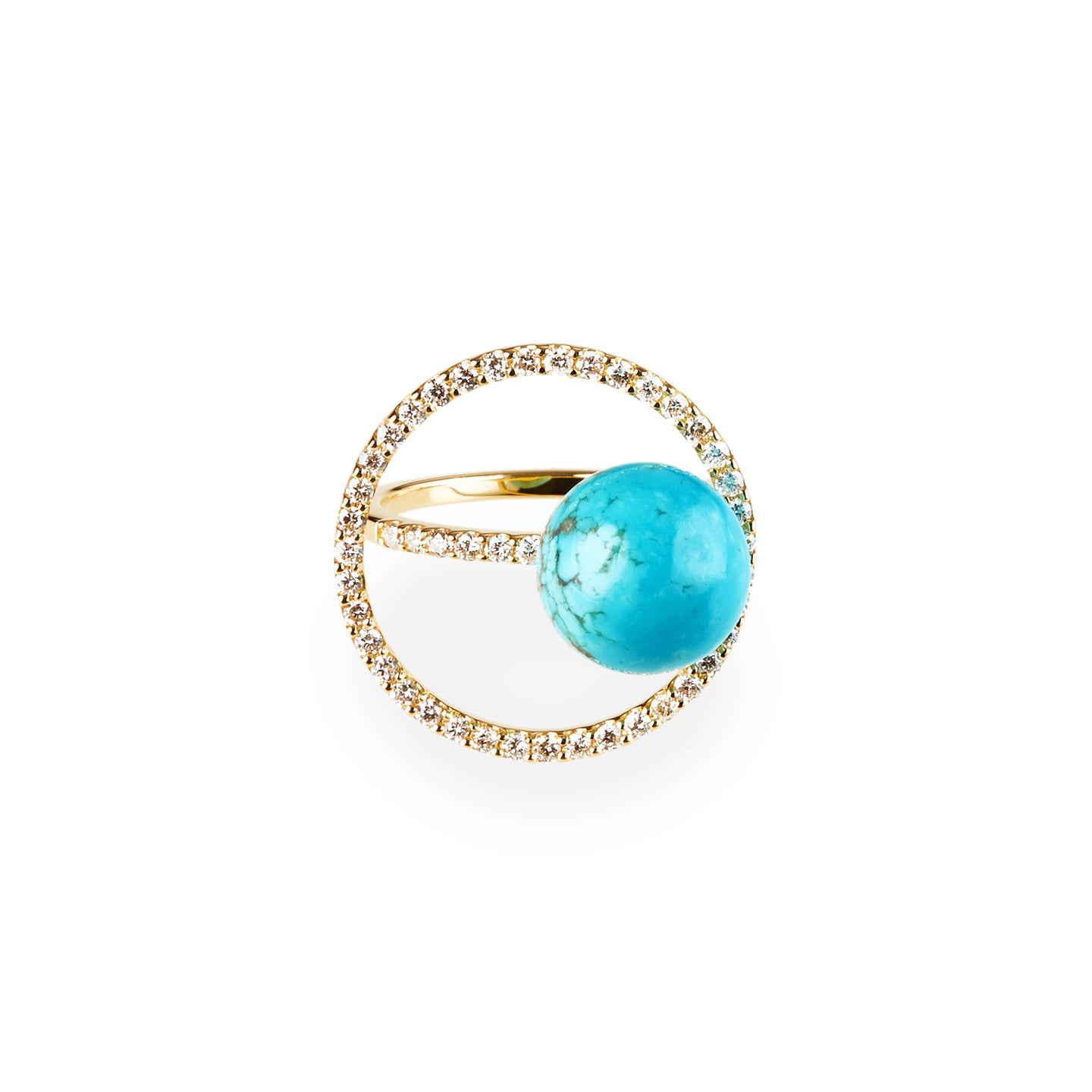 Orb Ring  | Turquoise