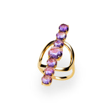 Load image into Gallery viewer, Chakra Ring  | Amethyst

