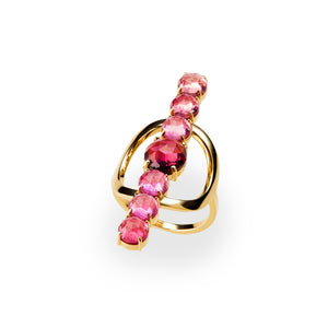Chakra Ring  | Pink Tourmaline