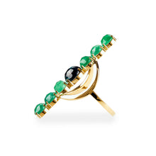 Load image into Gallery viewer, Chakra Ring  | Emerald
