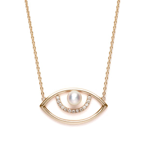 Surya.Eye.Necklace | Pearl