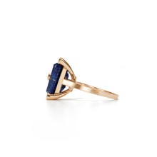 Load image into Gallery viewer, Cosmo Petit Square Ring  | Lapis Lazuli
