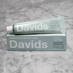 [Davids]--Premium Natural Toothpaste | Peppermint