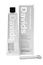 画像をギャラリービューアに読み込む, [Davids]--Premium Natural Toothpaste | Peppermint+Charcoal

