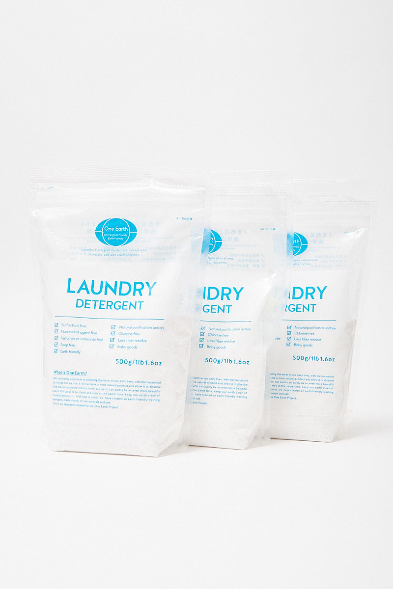 [One Earth]--Laundry Detergent 3-piece Set